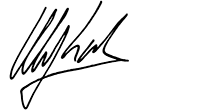 Unterschrift von Olaf Koch – Vorsitzender des Vorstands (Handschrift)