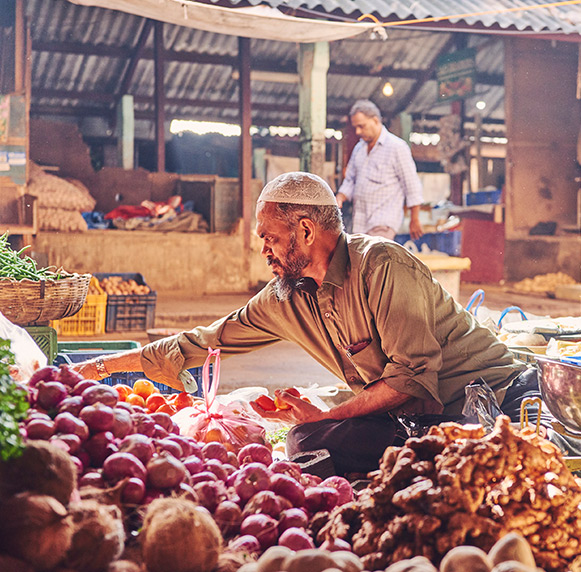 Markthändler (Foto)
