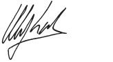 Unterschrift Olaf Koch (Handschrift)