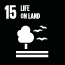 SDG goal 15: Life on Land (Icon)