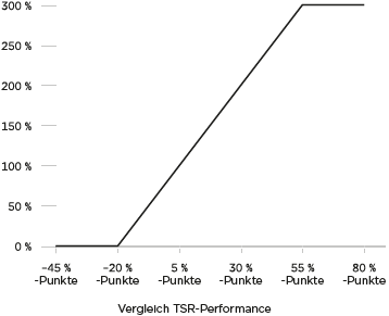 Ermittlung der Zielerreichung der TSR-Komponente (Grafik)