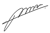 Unterschrift Philippe Palazzi (Handschrift)