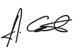 Unterschrift Andrea Euenheim (Handschrift)