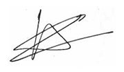 Unterschrift Claude Sarrailh (Handschrift)