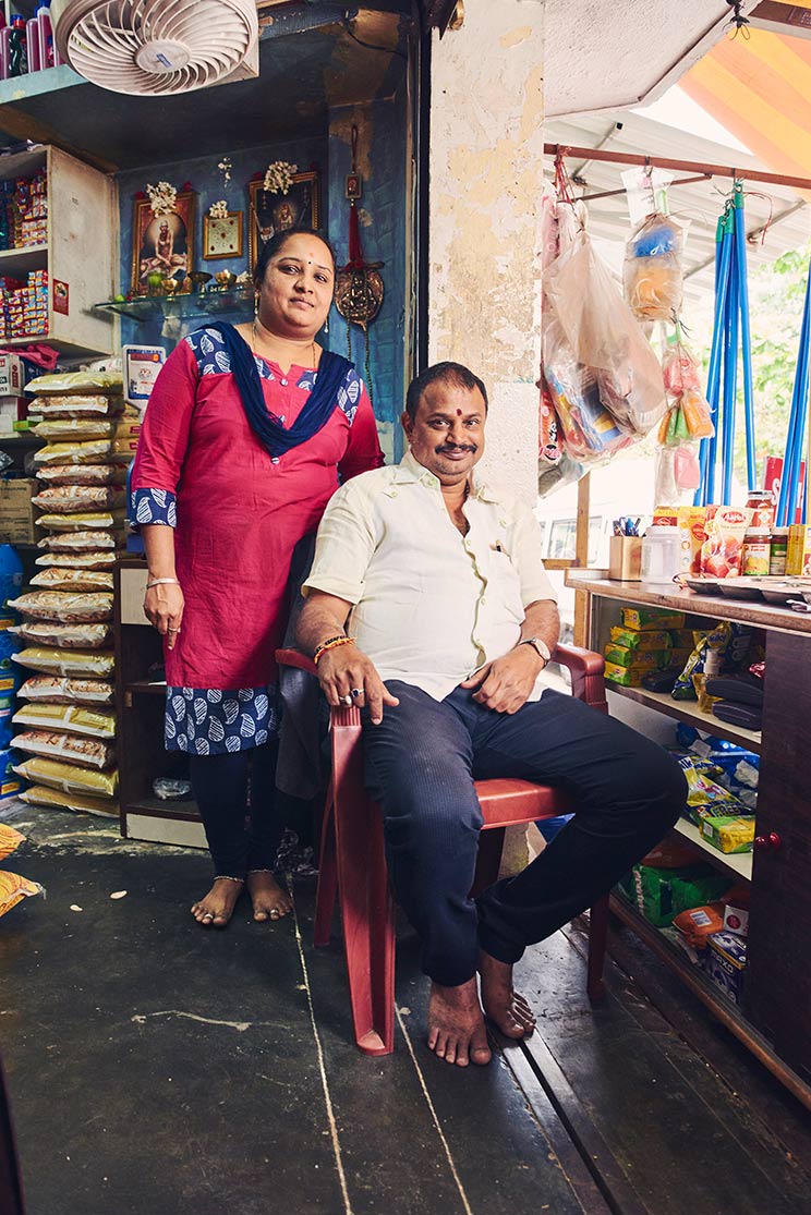 METRO Cash & Carry Partner Arun P. mit seiner Ehefrau (Foto)