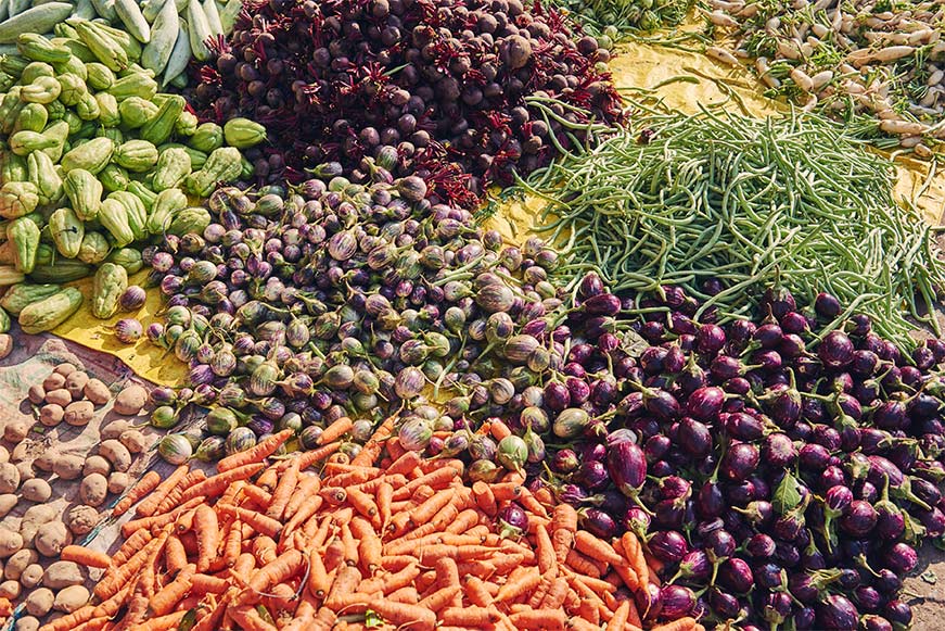 Marktware – Gemüse (Foto)